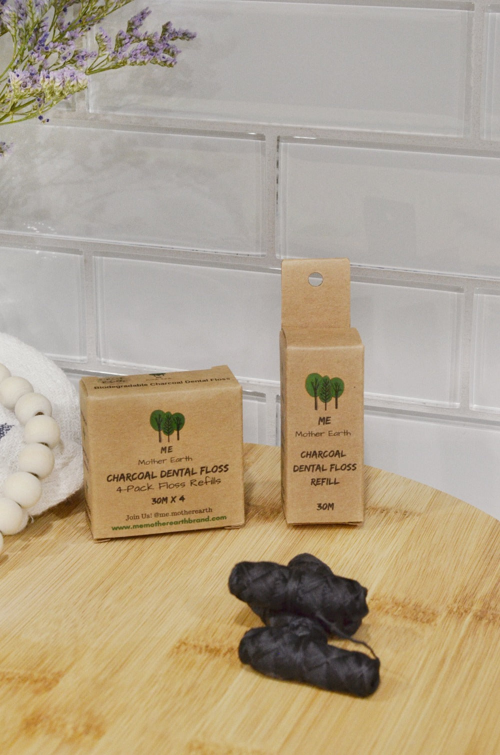 REFILL ONLY- Biodegradable Bamboo Charcoal – me.motherearth