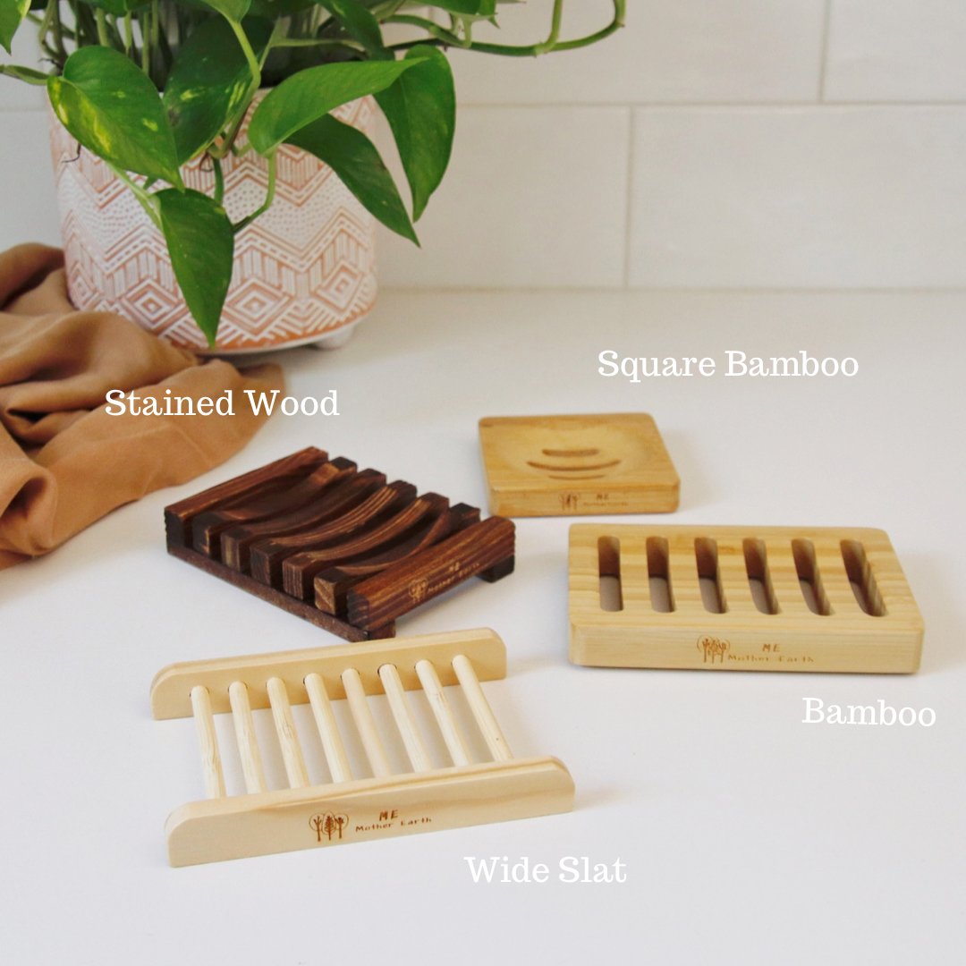 ME. Mother Earth Lift It Up Bamboo Soap Dish