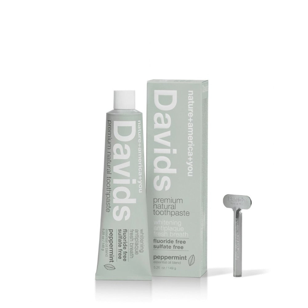 Davids Premium Natural Toothpaste | me.motherearth.