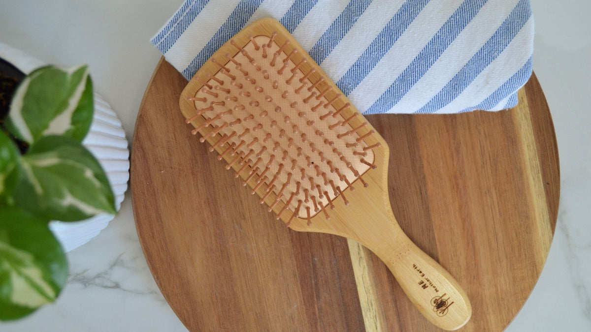 How to Clean and Maintain Your Bamboo Paddle Hairbrush – Me Mother Earth