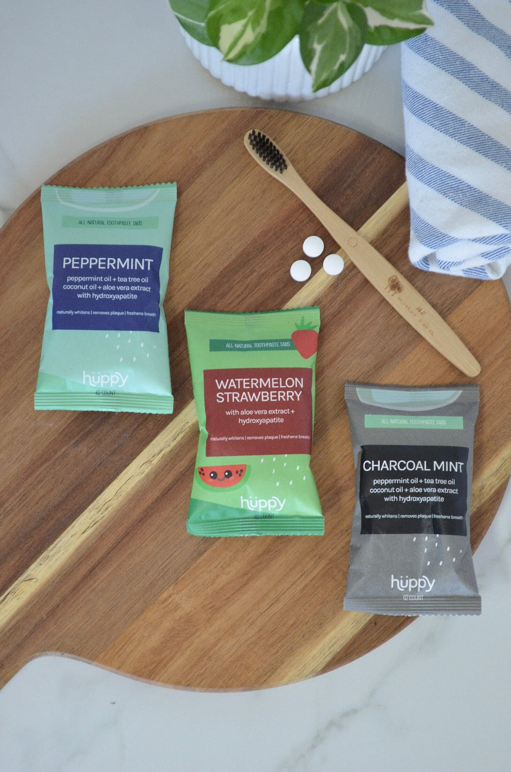 Huppy Toothpaste Tablets