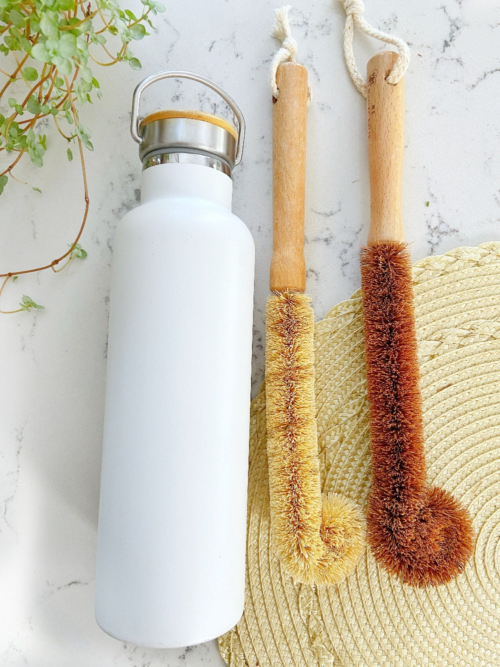 Coconut + Bamboo Bottle Brush – Goods that Matter