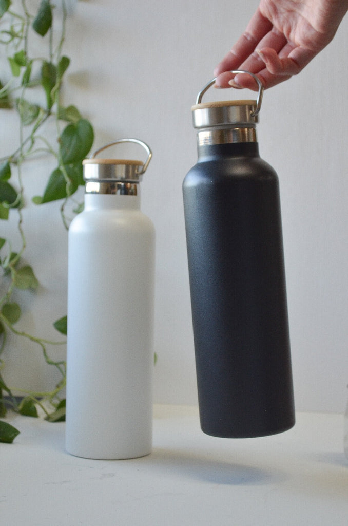 reusable plastic free water bottle