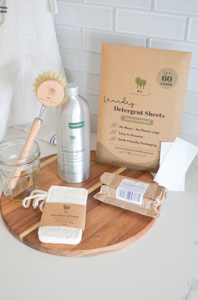 zero waste store cleaning kit
