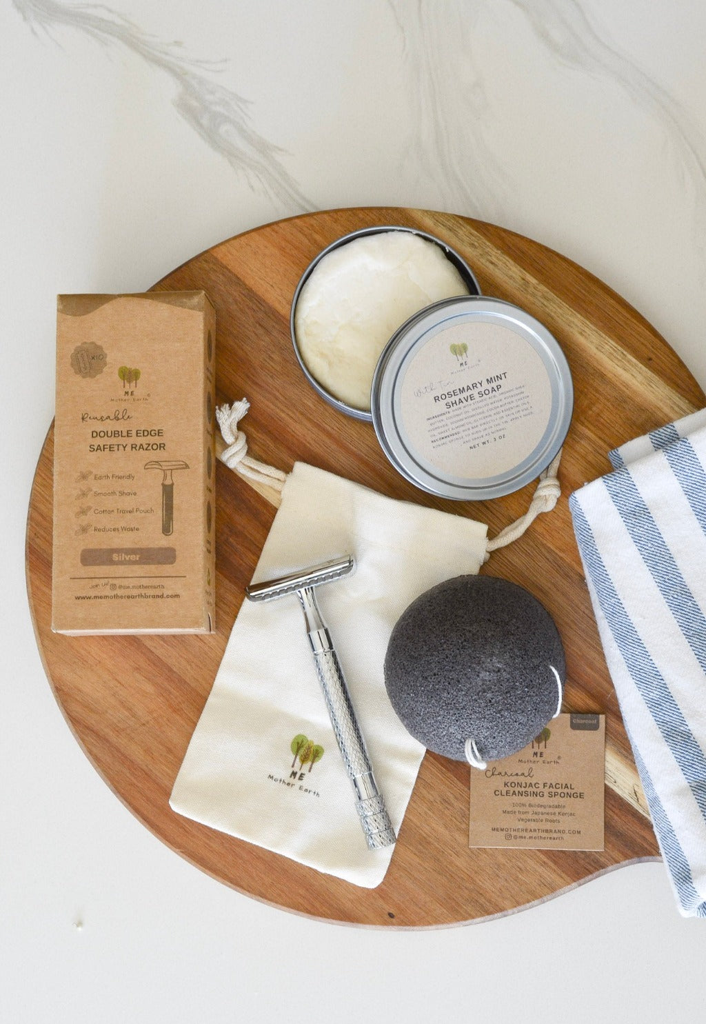 Zero Waste Bathroom Kit | outlet Me Mother Earth | Eco Friendly Gift