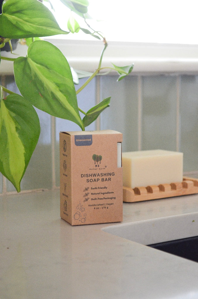 unscented natural dish soap bar