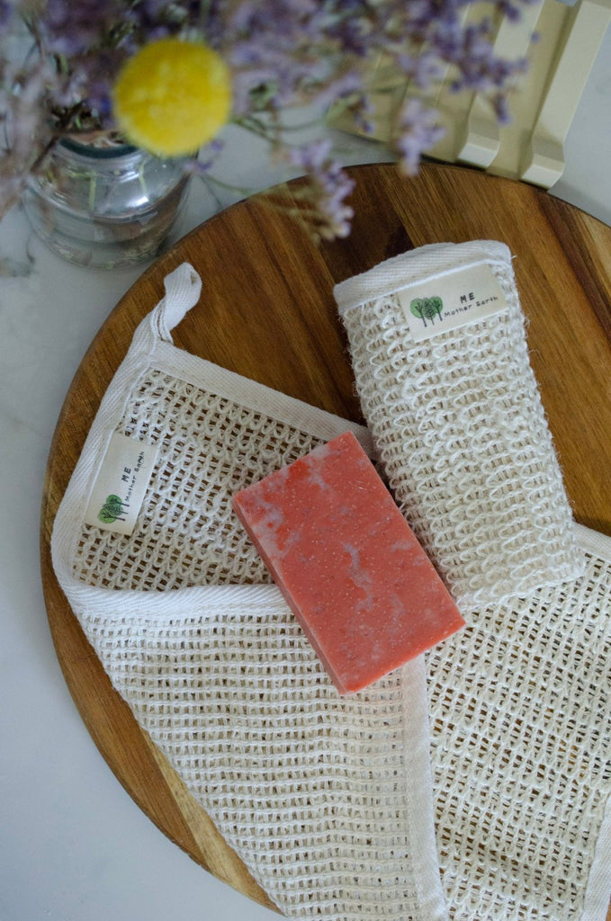 agave washcloth plastic free