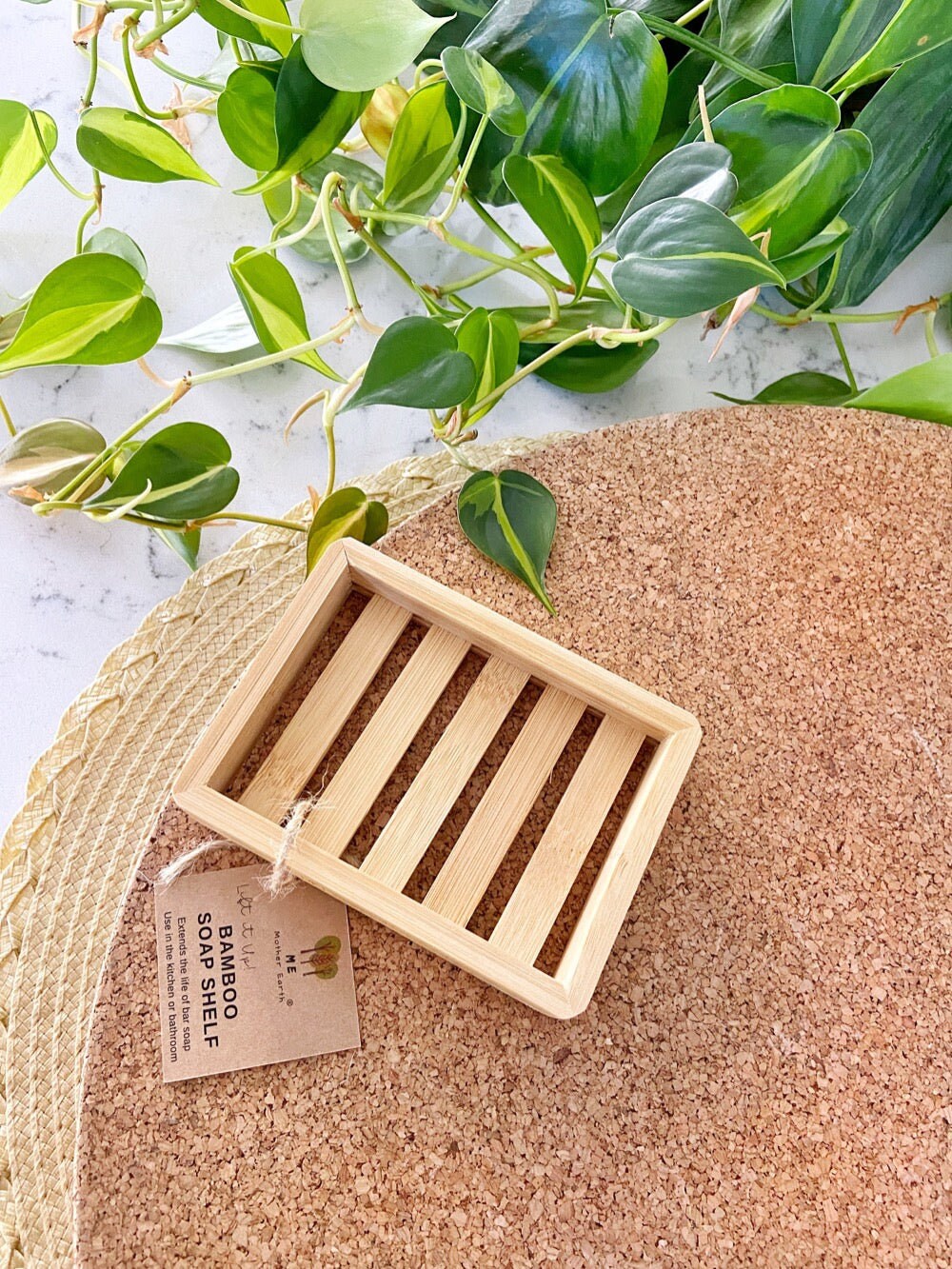 Waterfall Self-Draining Bamboo Soap Dish – Little Flower Soap Co