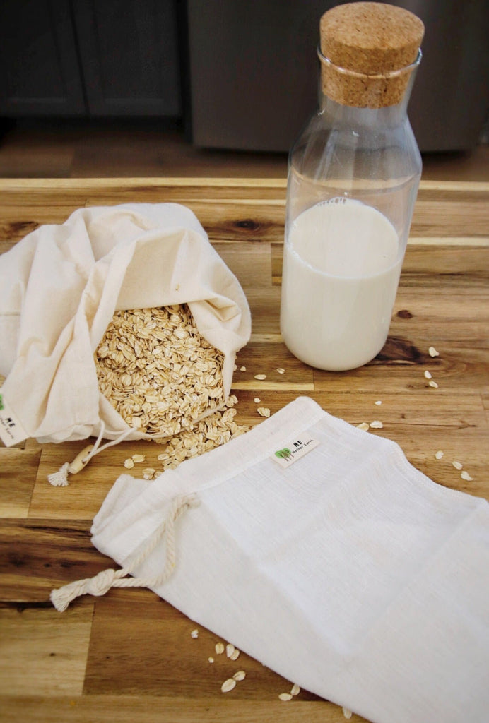 hemp nut milk bag organic zero waste plastic free