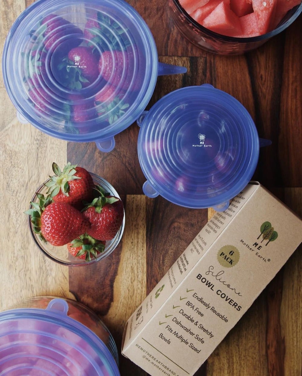Me Mother Earth Silicone Food and Bowl Covers - Thumbnail 4