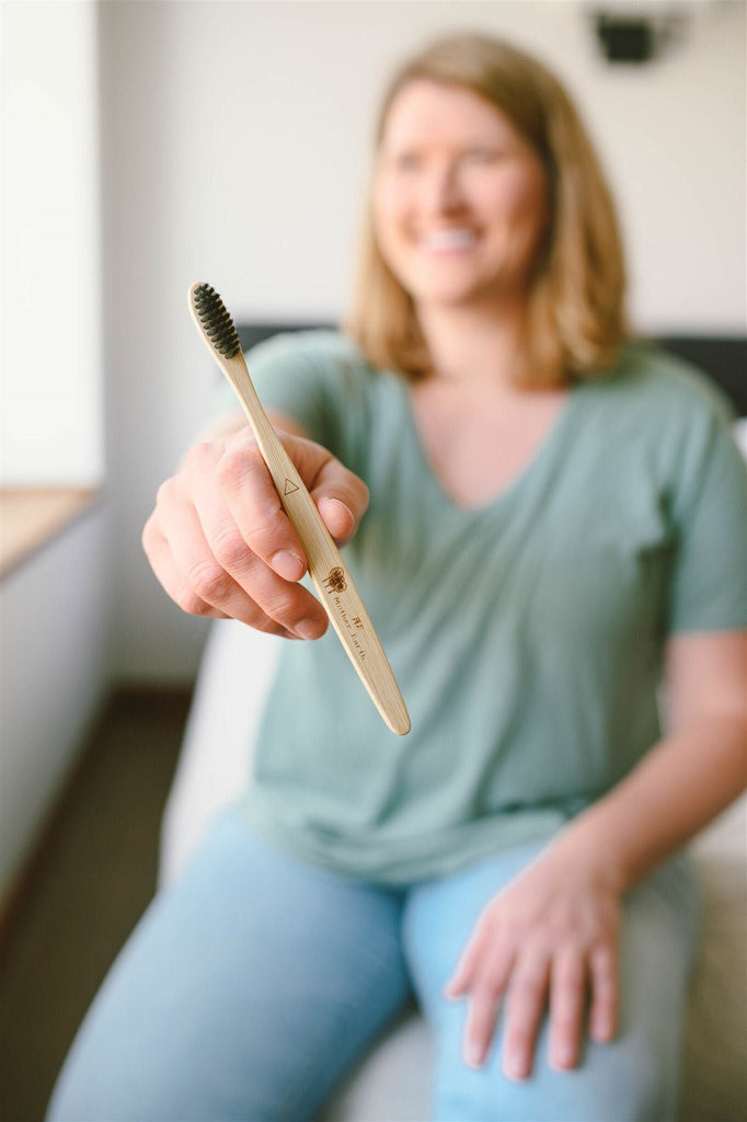 Bamboo Charcoal Toothbrush | Multipack |Eco Friendly | Zero Waste | Biodegradable | Plastic Free | Sustainable
