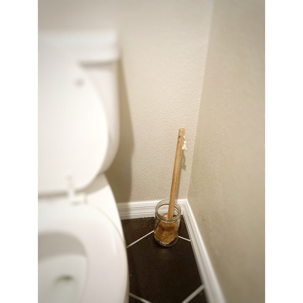 Coconut Fiber Toilet Brush | me.motherearth.